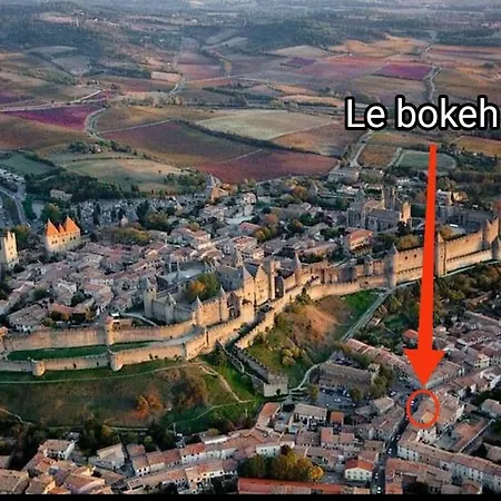 Le Bokeh - Face A La Cite Medievale Carcassonne Exterior photo